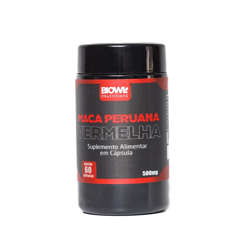Maca Peruana Vermelha - 60 cáps