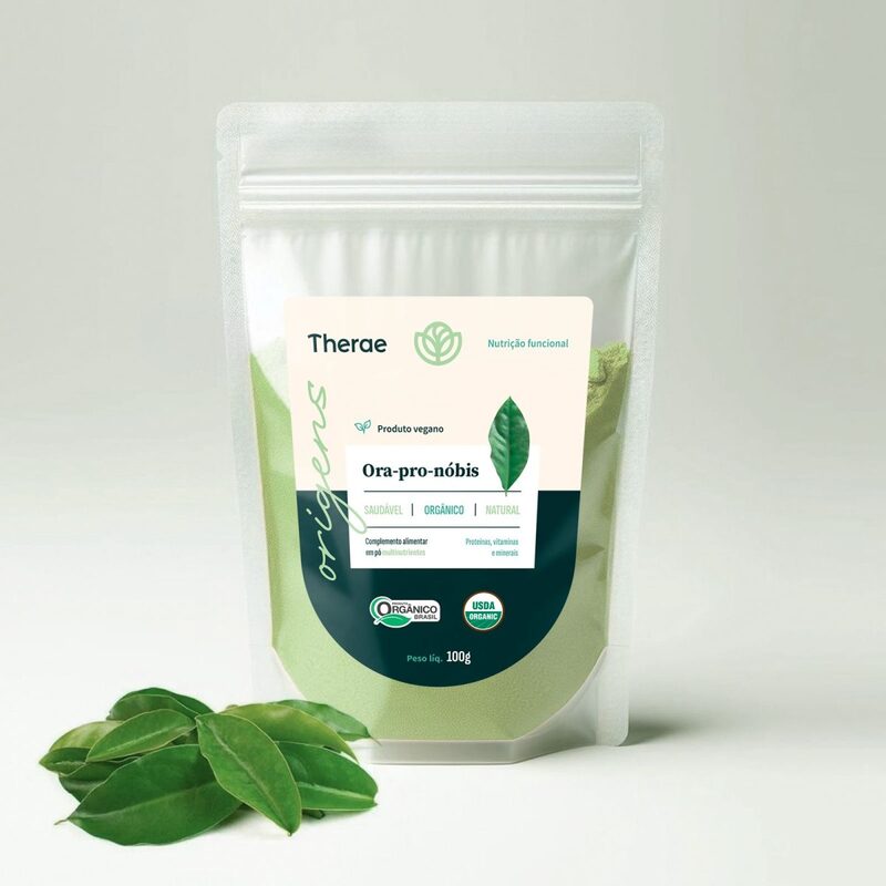 Ora-Pro-Nóbis Orgânico em pó - 100g